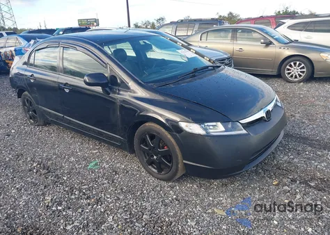 2008 Honda Civic Lx из США, поврежденный, VIN 1HGFA16578L025067